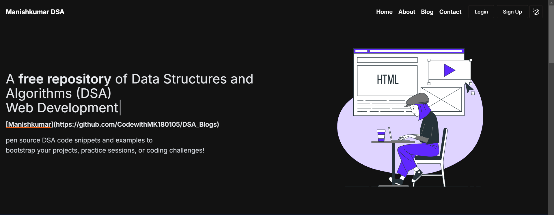 DSA Blogs – Coding Blog Platform