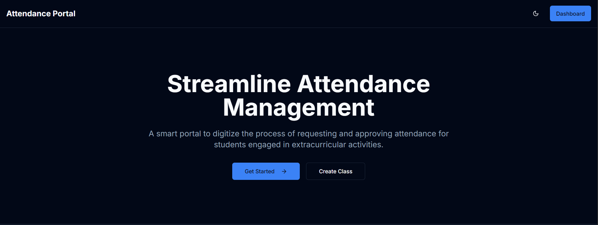 Attendease – Attendance Request Portal